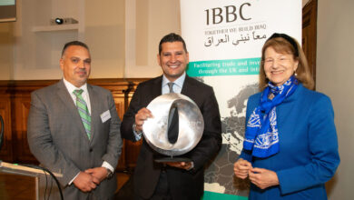 Photo of اقامة منتدى اعمال العراق لل IBBC ومنح جائزة رسمي الجابري الى شركة البرهان