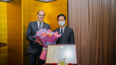 Photo of تكريم عضو اللجنة التنفيذية في IBBC السيد سردار البيباني بجائزة من حكومة اليابان